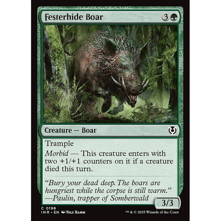 Festerhide Boar | Inglés | NM | INR 1