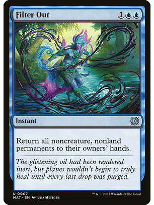 Filter Out | Inglés | NM | MAT