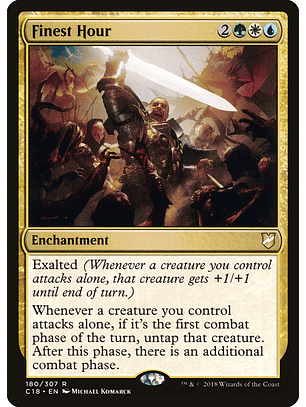 Finest Hour | Inglés | NM | C18