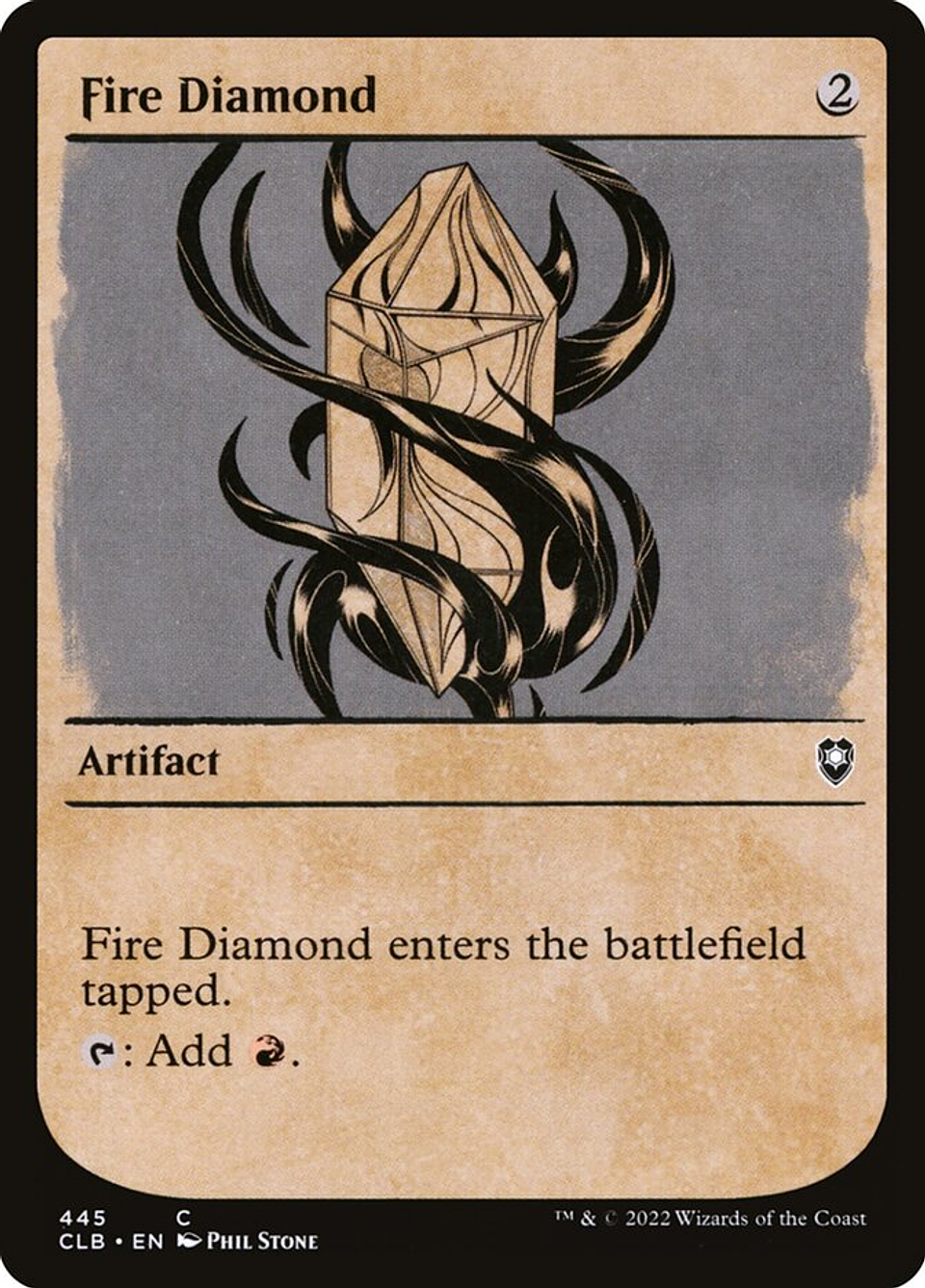 Fire Diamond (Showcase) | Inglés | NM | CLB 1