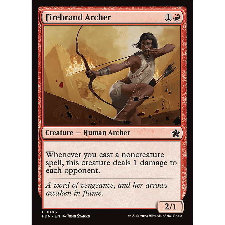 Firebrand Archer | Inglés | NM | FDN 1