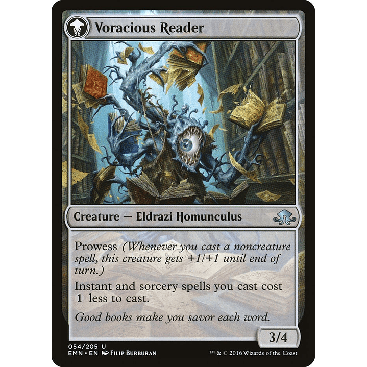 Curious Homunculus // Voracious Reader | Español | EX | EMN 2