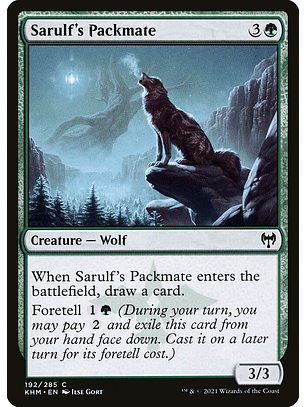 Sarulf's Packmate (foil) | Inglés | NM | KHM