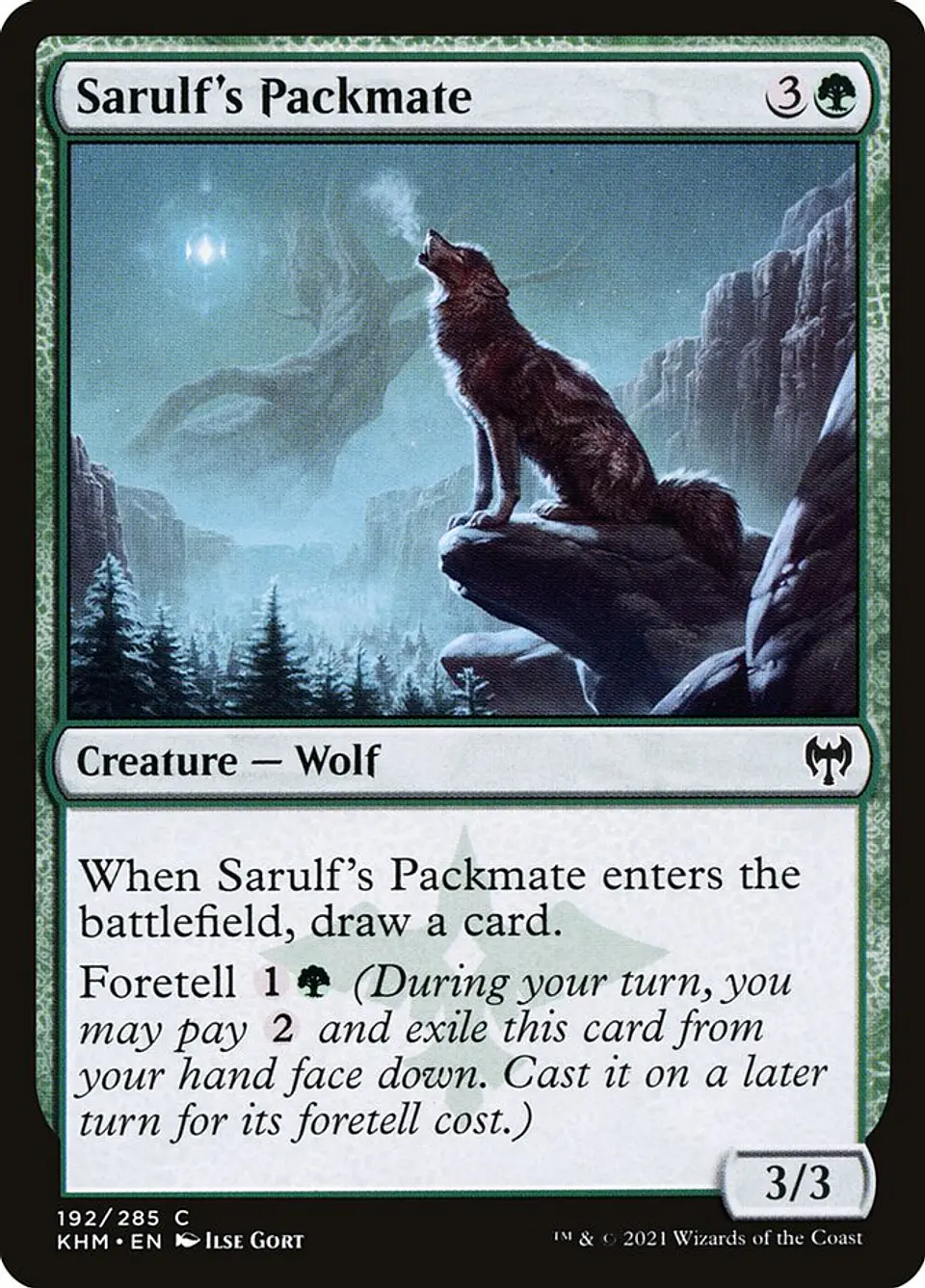 Sarulf's Packmate (foil) | Inglés | NM | KHM 1