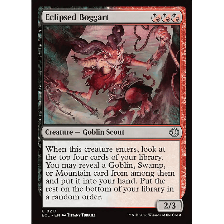 Eclipsed Boggart | Inglés | NM | ECL 1