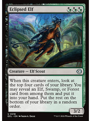 Eclipsed Elf (foil) | Inglés | NM | ECL