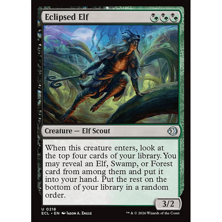 Eclipsed Elf (foil) | Inglés | NM | ECL 1