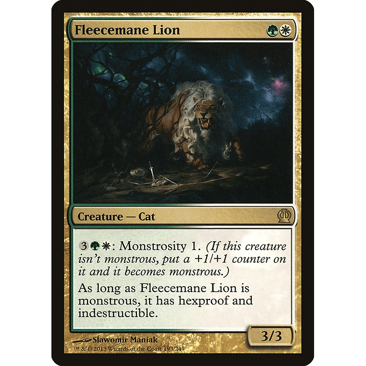 Fleecemane Lion | Inglés | EX | THS 1