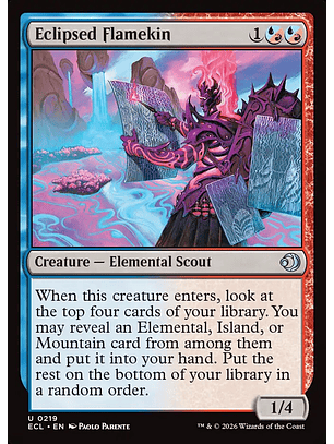 Eclipsed Flamekin (foil) | Inglés | NM | ECL