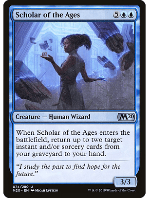 Scholar of the Ages | Inglés | NM | M20