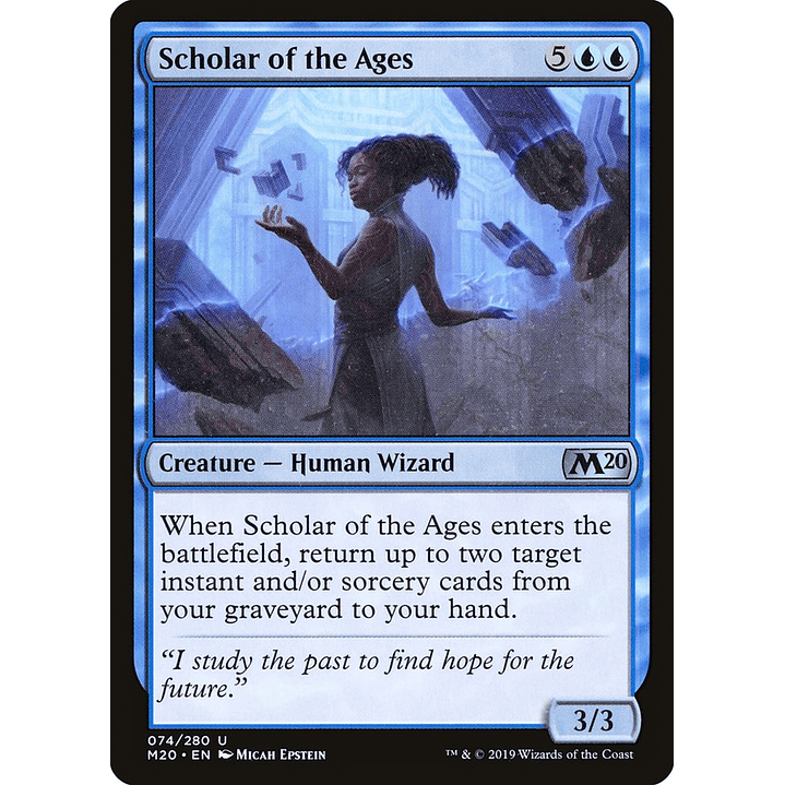 Scholar of the Ages | Inglés | NM | M20 1