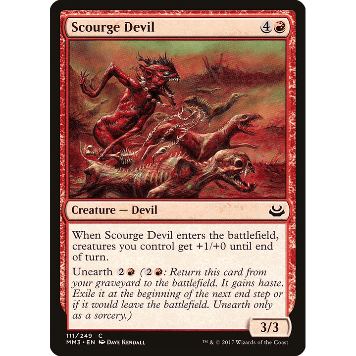 Scourge Devil | Inglés | EX | MM3 1