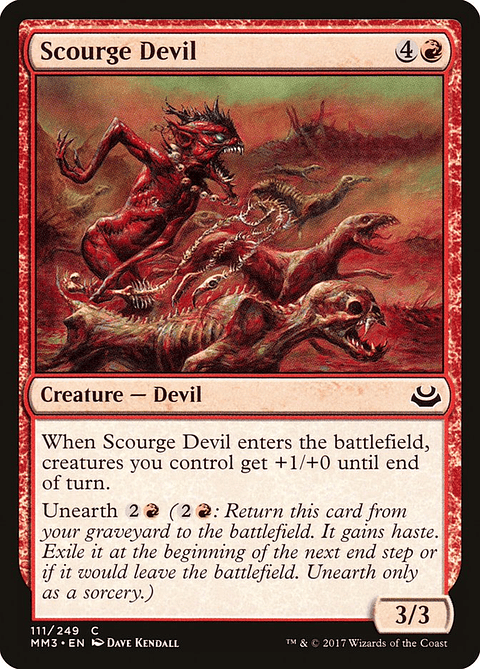 Scourge Devil | Inglés | NM | MM3
