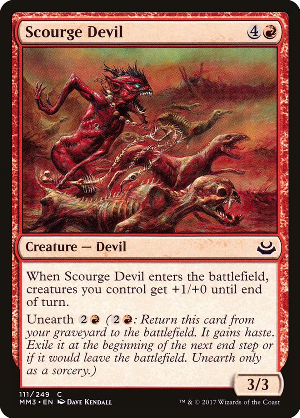 Scourge Devil | Inglés | NM | MM3 1