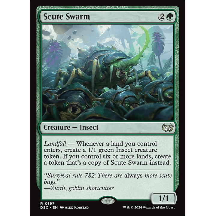 Scute Swarm | Inglés | NM | DSC 1