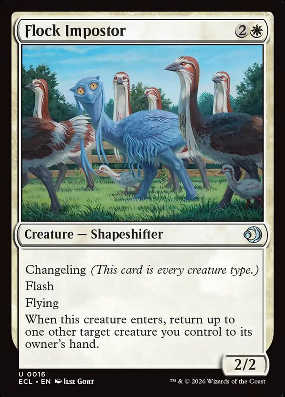 Flock Impostor (foil) | Inglés | NM | ECL 1