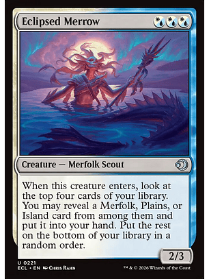 Eclipsed Merrow (foil) | Inglés | NM | ECL