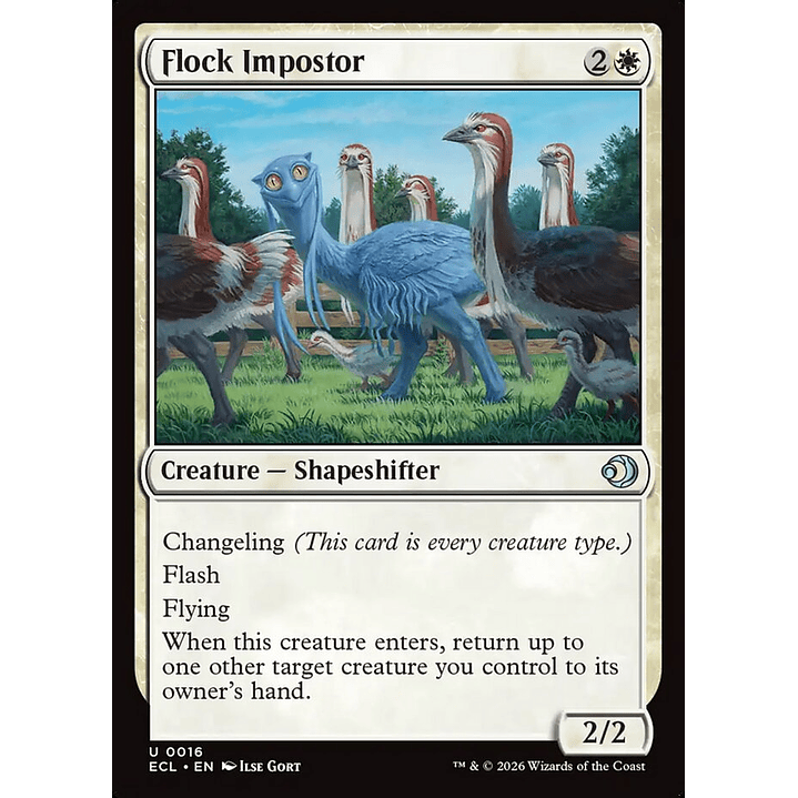 Flock Impostor | Inglés | NM | ECL 1