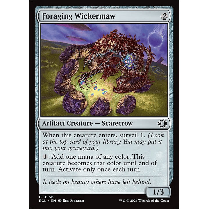 Foraging Wickermaw | Inglés | NM | ECL 1