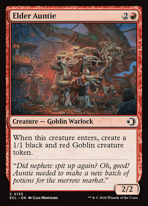 Elder Auntie (foil) | Inglés | NM | ECL