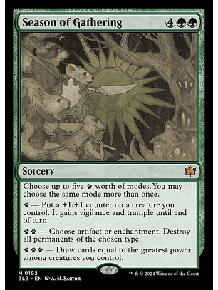 Season of Gathering | Inglés | NM | BLB