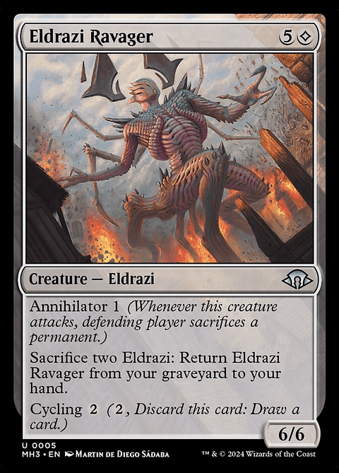 Eldrazi Ravager | Inglés | EX | MH3