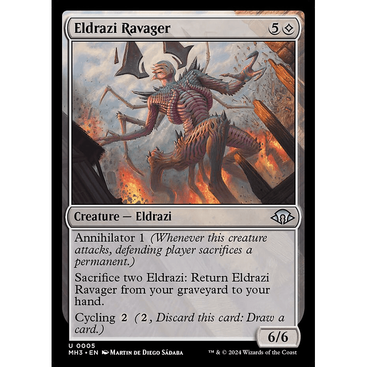 Eldrazi Ravager | Inglés | EX | MH3 1