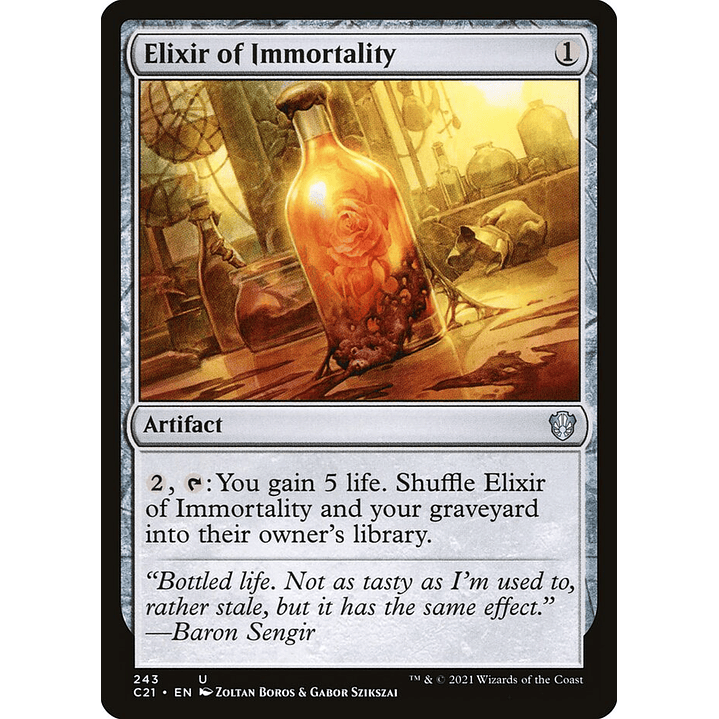 Elixir of Immortality | Inglés | NM | C21 1