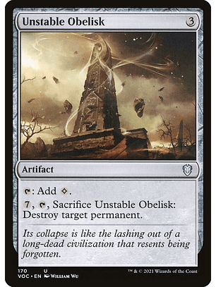 Unstable Obelisk | Inglés | NM | VOC