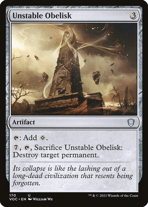 Unstable Obelisk | Inglés | NM | VOC