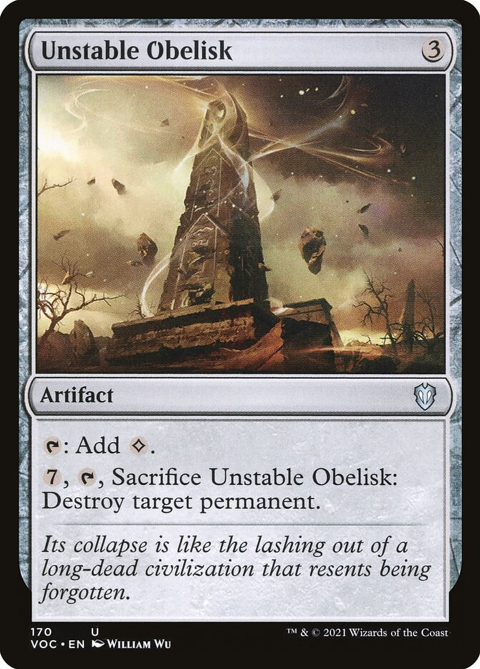 Unstable Obelisk | Inglés | NM | VOC 1
