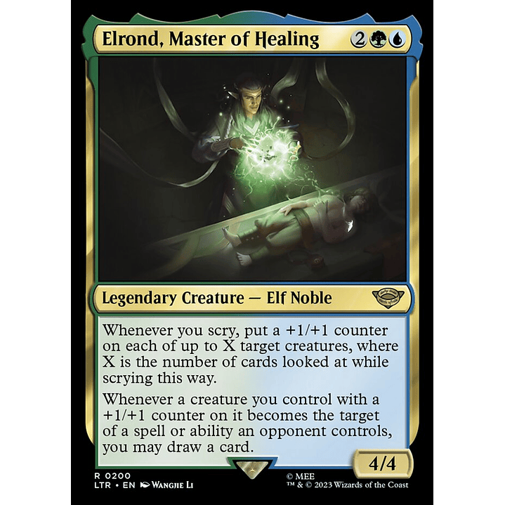 Elrond, Master of Healing | Inglés | NM | LTR 1