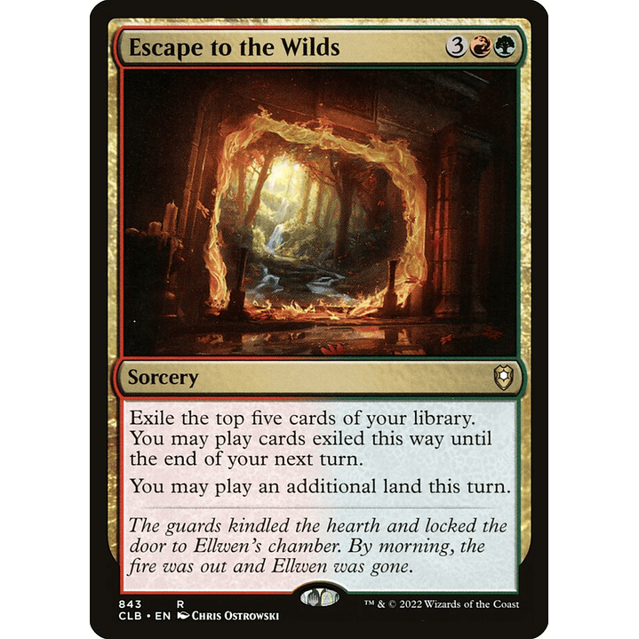 Escape to the Wilds | Inglés | NM | CLB 1