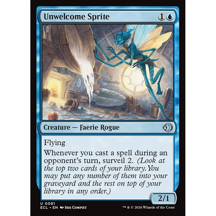 Unwelcome Sprite | Inglés | NM | ECL 1