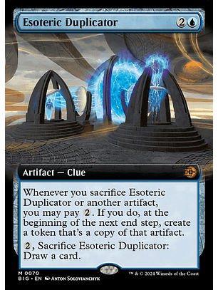 Esoteric Duplicator (Extended Art) | Inglés | NM | BIG