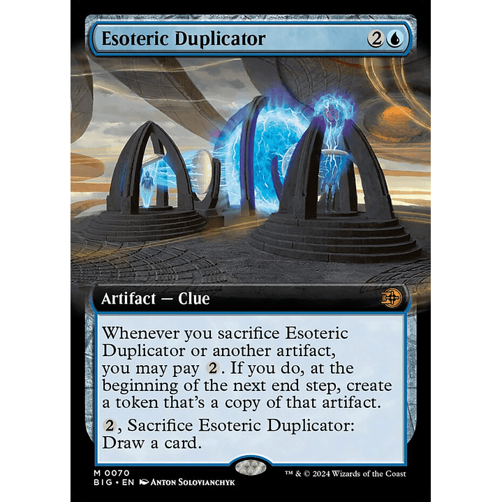 Esoteric Duplicator (Extended Art) | Inglés | NM | BIG 1