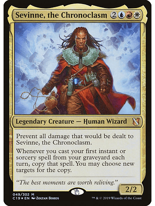 Sevinne, the Chronoclasm (foil) | Inglés | NM | C19
