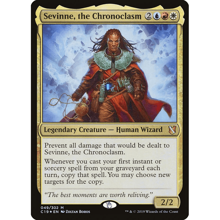 Sevinne, the Chronoclasm (foil) | Inglés | NM | C19 1