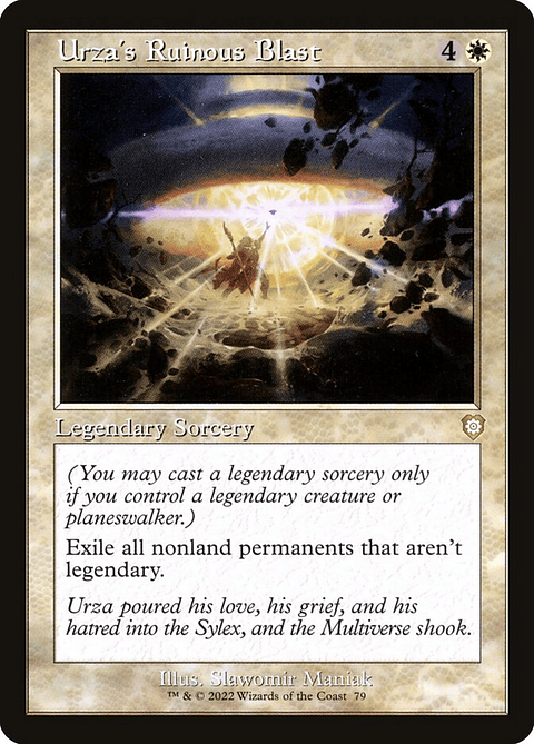 Urza's Ruinous Blast (Retro Frame) | Inglés | NM | BRC