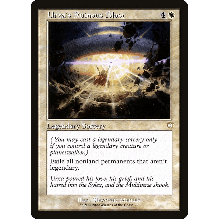 Urza's Ruinous Blast (Retro Frame) | Inglés | NM | BRC 1