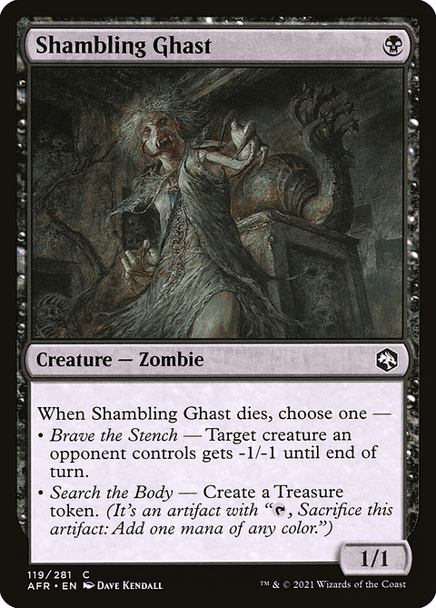 Shambling Ghast (foil) | Inglés | NM | AFR