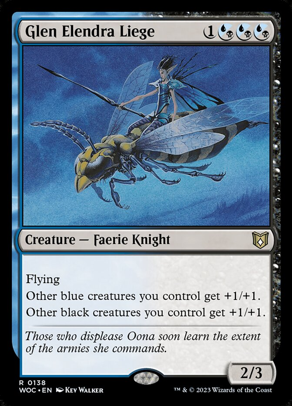 Glen Elendra Liege | Inglés | NM | WOC 1