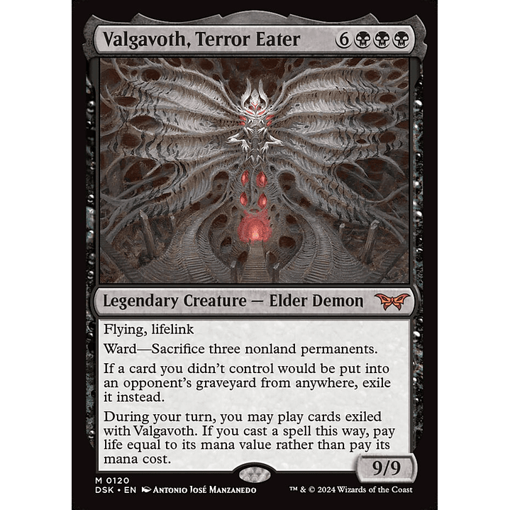 Valgavoth, Terror Eater | Inglés | EX | DSK 1