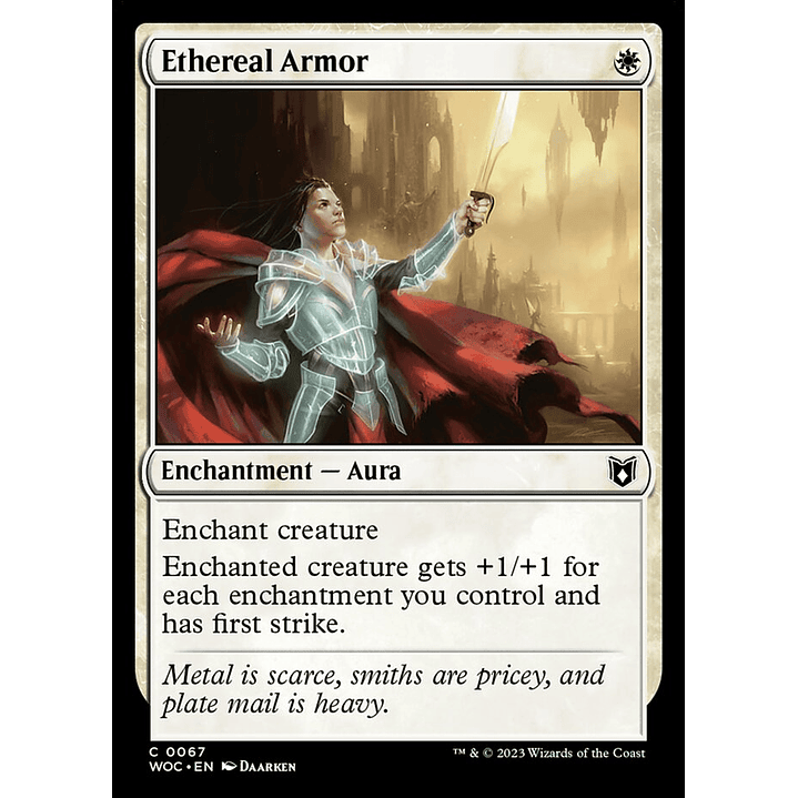Ethereal Armor | Inglés | NM | WOC 1