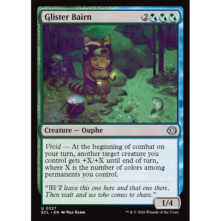 Glister Bairn | Inglés | NM | ECL 1