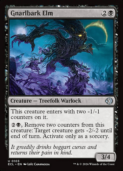 Gnarlbark Elm (foil) | Inglés | NM | ECL