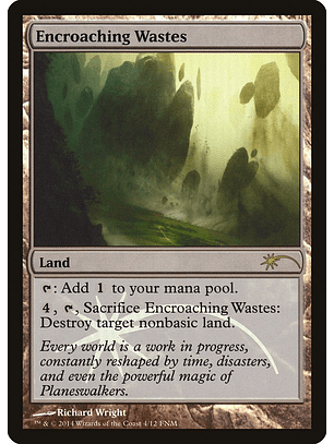 Encroaching Wastes (foil) | Español | NM | F14