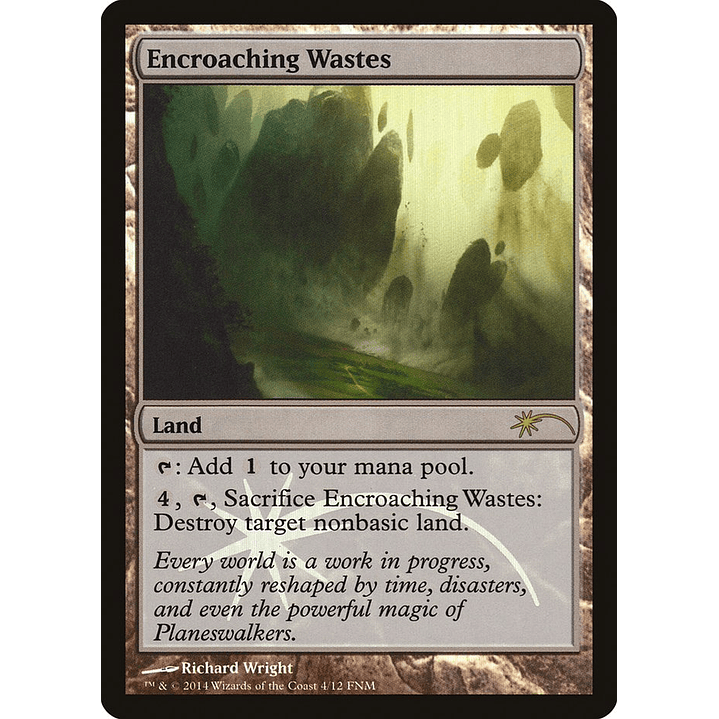 Encroaching Wastes (foil) | Español | NM | F14 1