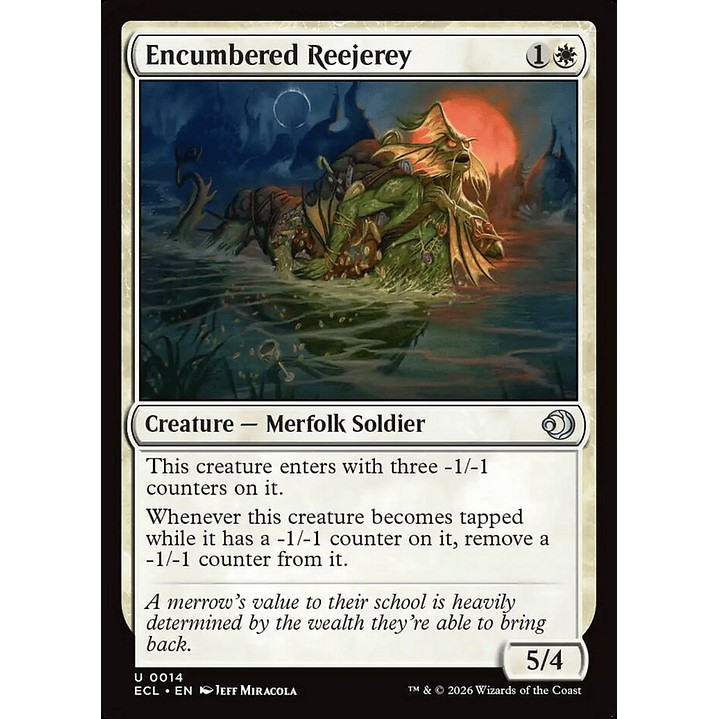 Encumbered Reejerey (foil) | Inglés | NM | ECL 1