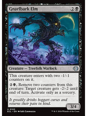 Gnarlbark Elm | Inglés | NM | ECL